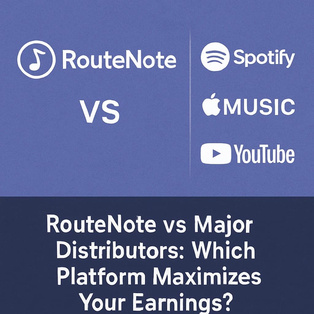 RouteNote contro i principali distributori: quale piattaforma massimizza i tuoi guadagni?